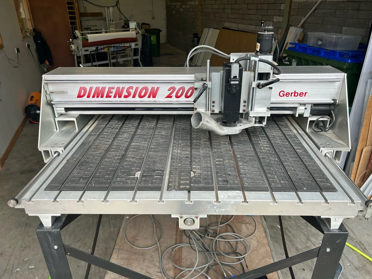 Gerber dimension cnc router - Image 3