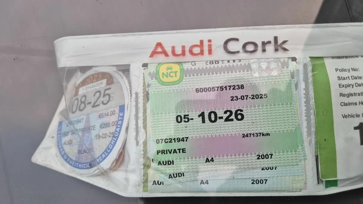 Audi A4 B7 1.6 Petrol Full NCT - Image 2
