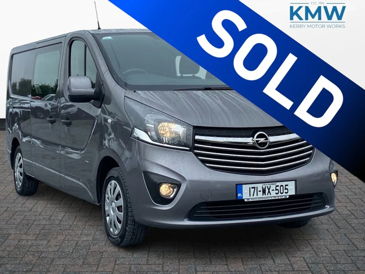 Opel Vivaro Crew Cab Sportive 6 Seater - Image 1