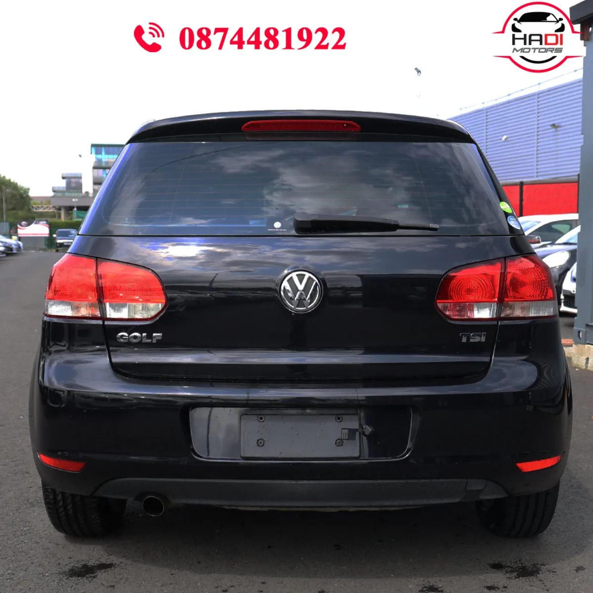 GOLF 1.2 L TSI 2011 black - Image 3