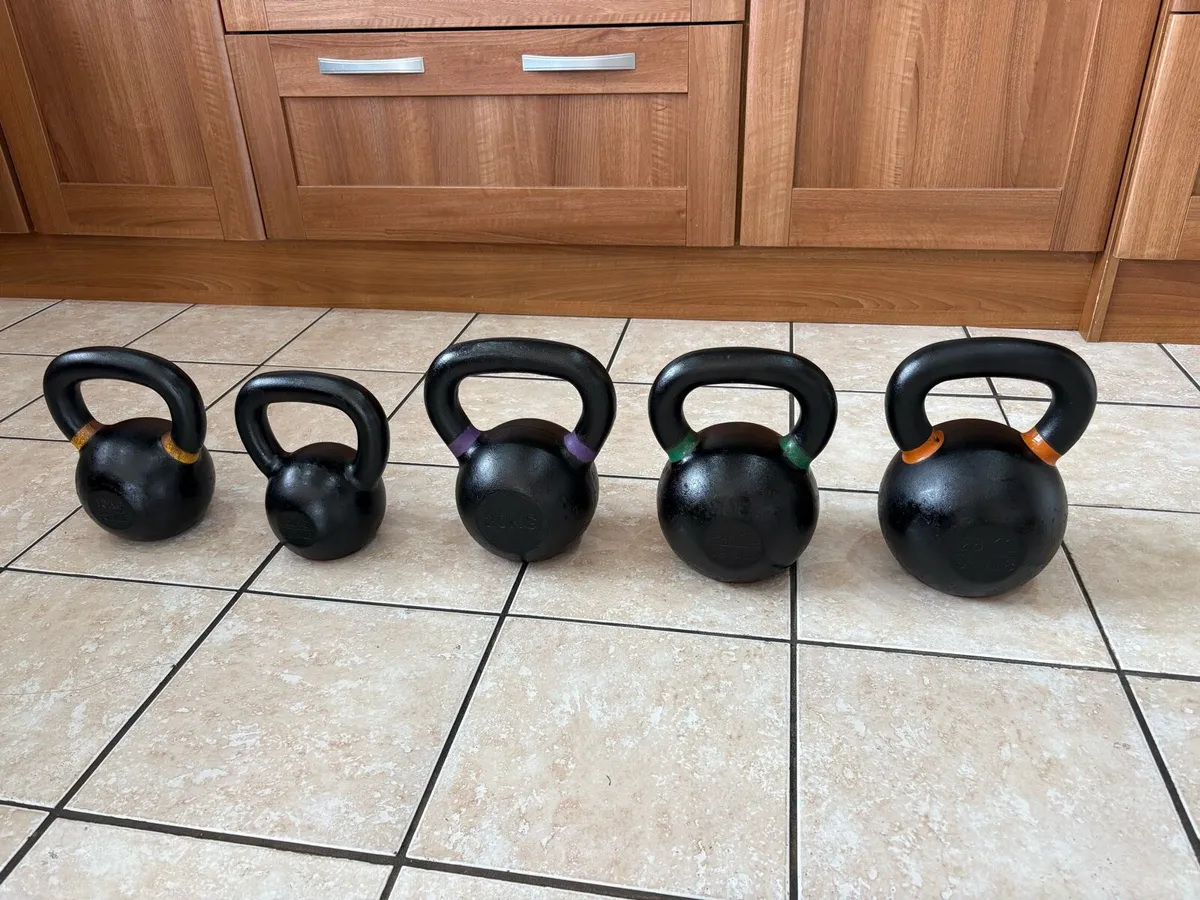 METAL KETTLEBELLS, GREAT RANGE OF SIZES..CHEAP!!! - Image 1