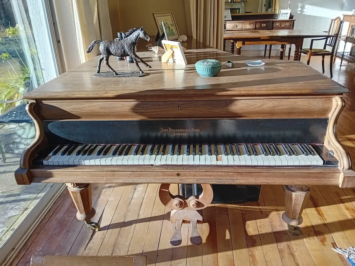 Vintage  Grand Piano- Broadwood & Sons - Image 3