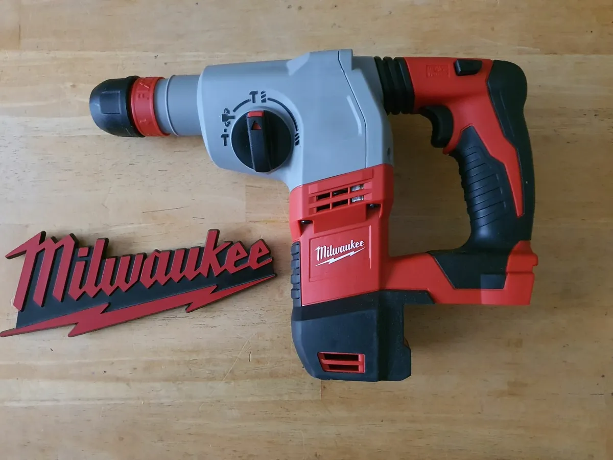 Milwaukee M18 Cordless SDS-Plus Hammer Drill - Image 1