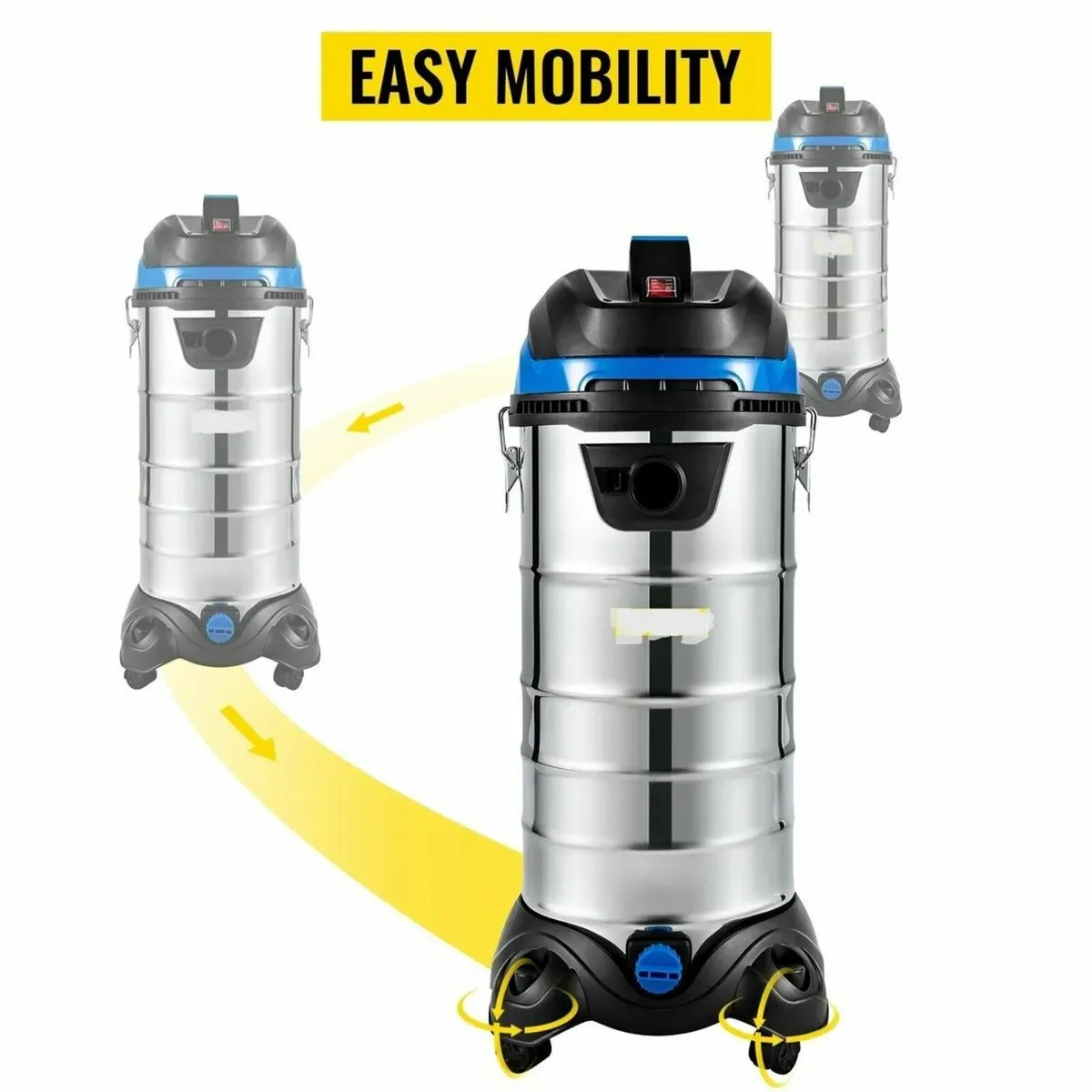 Wet Dry Dust Extractor Vacuum Industrial 40L - Image 2