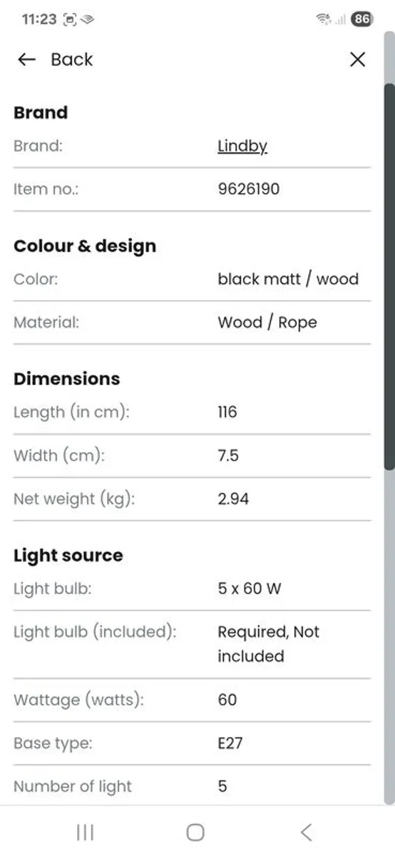 Pendant Light - Image 3