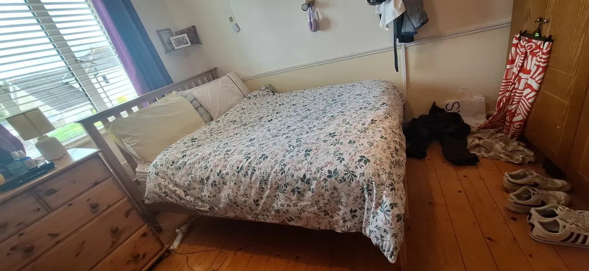 Bed Frame & Mattress - Image 1
