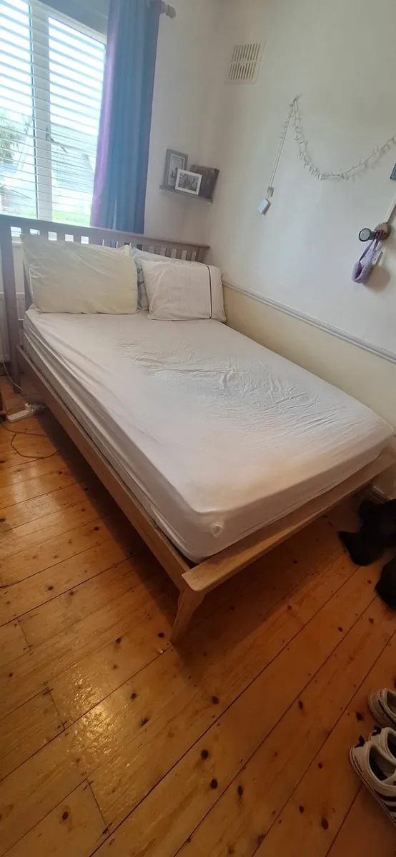 Bed Frame & Mattress - Image 2