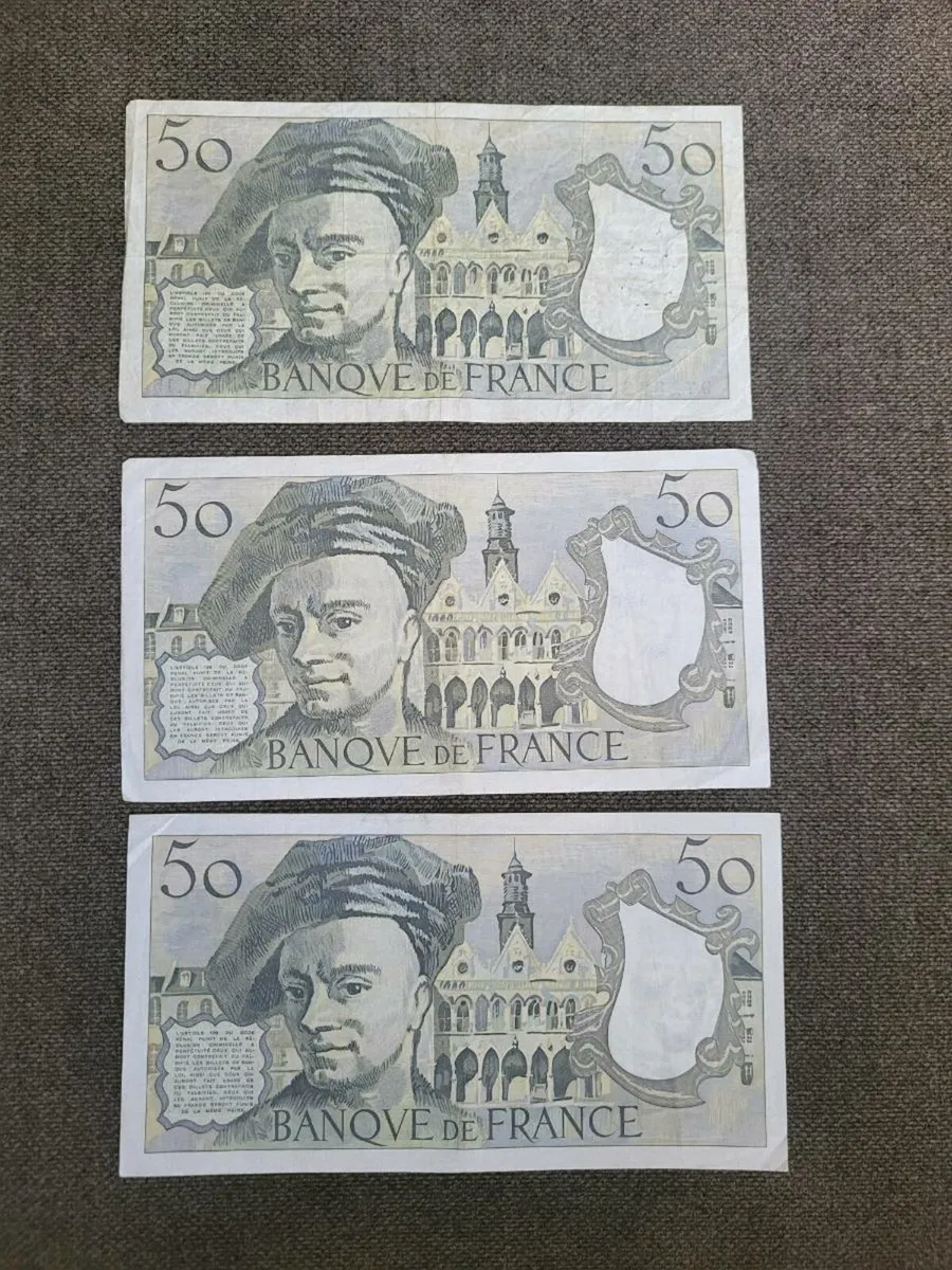 France banknotes - Image 2