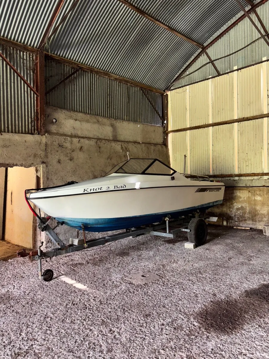 Restored Shetland Boat and Trailer - Image 1