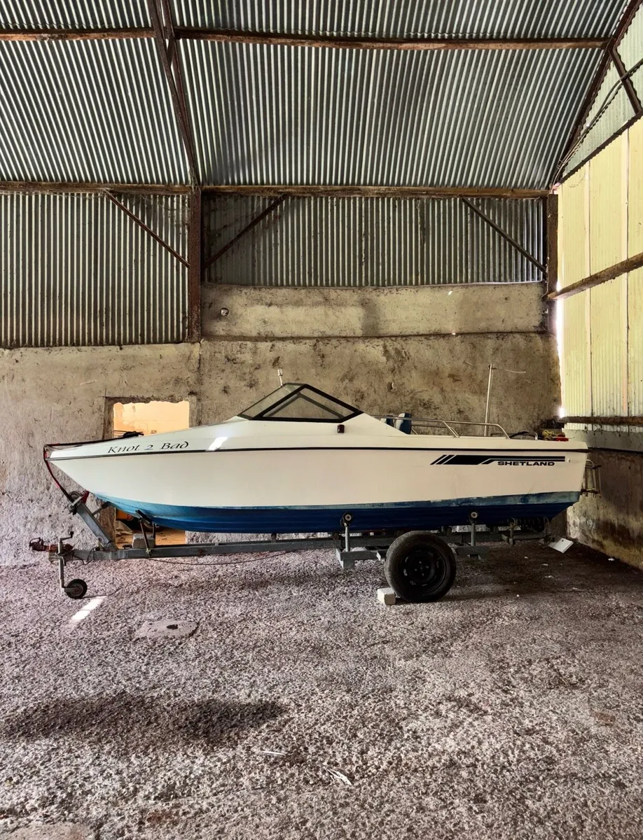 Restored Shetland Boat and Trailer - Image 2