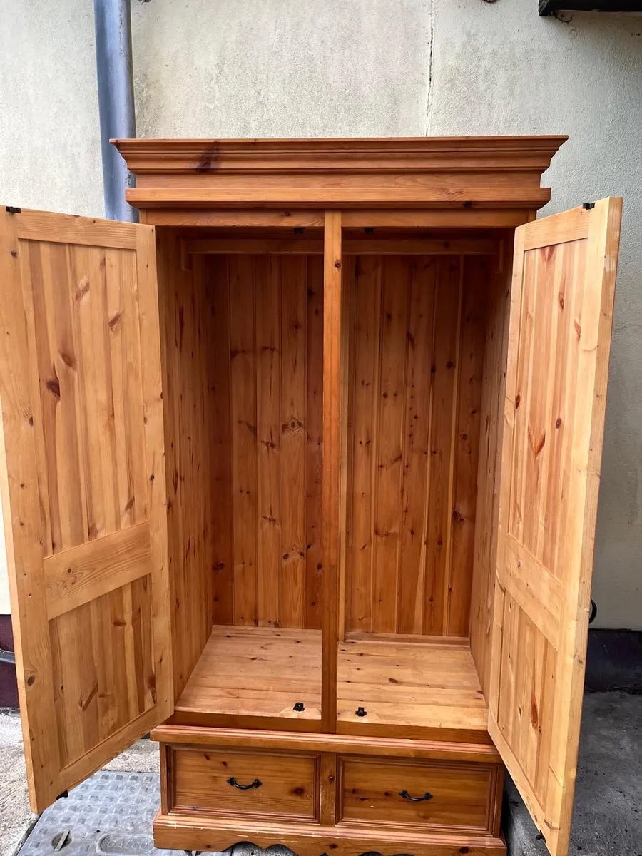 Pine Wardrobe / Storage - Image 3
