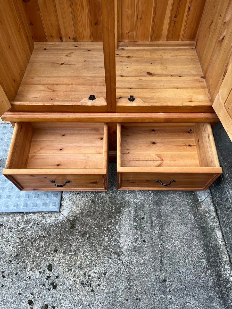 Pine Wardrobe / Storage - Image 4