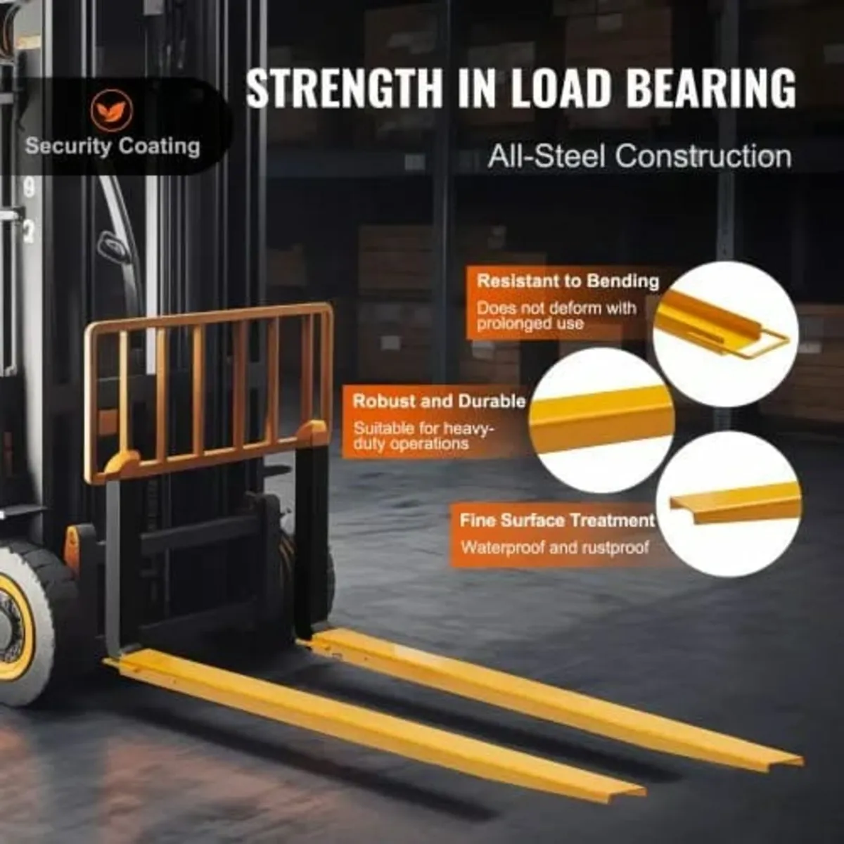 84" Length 5.5" Width, Heavy Duty Carbon Steel For - Image 4
