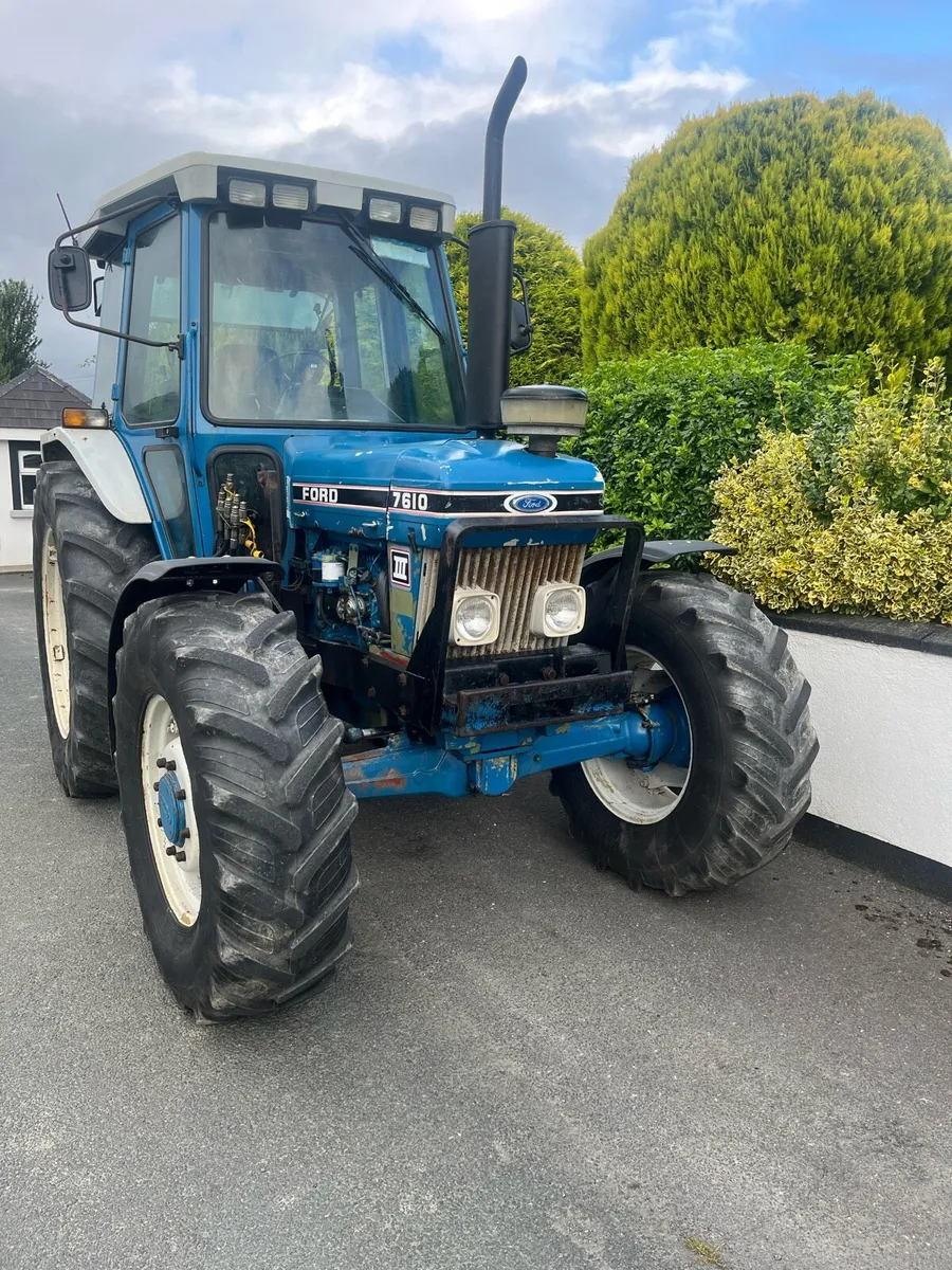 Ford 7610 c/w loader - Image 1