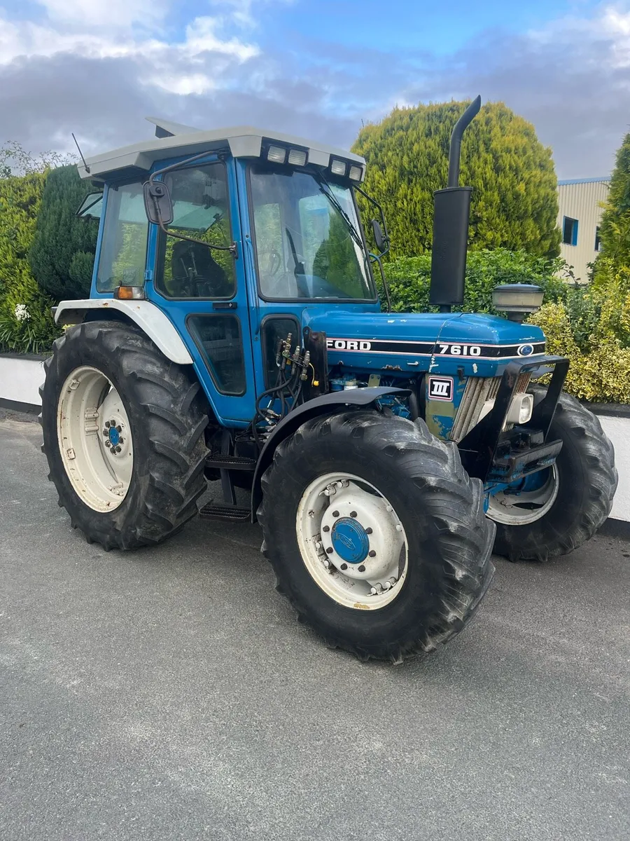 Ford 7610 c/w loader - Image 2