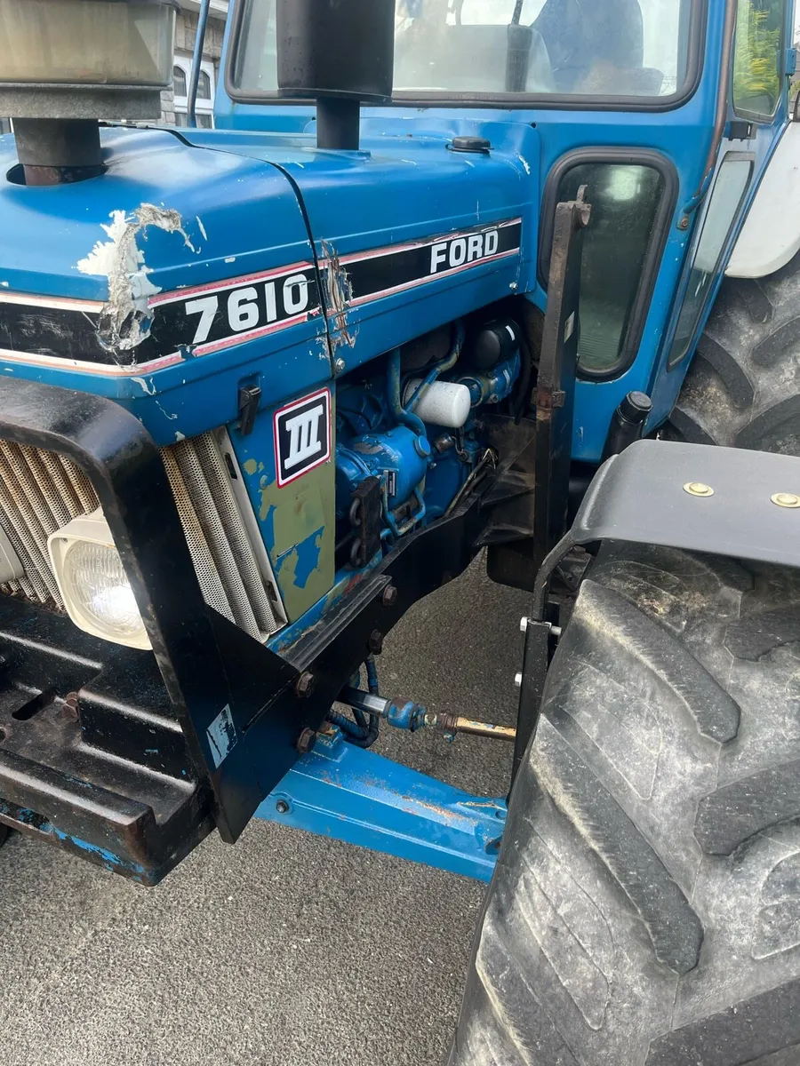 Ford 7610 c/w loader - Image 3