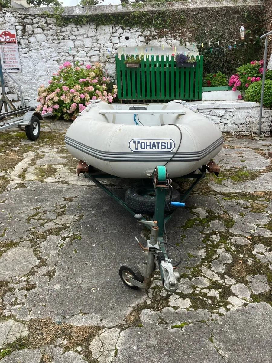 Tohatsu Rib and Trailer. - Image 1
