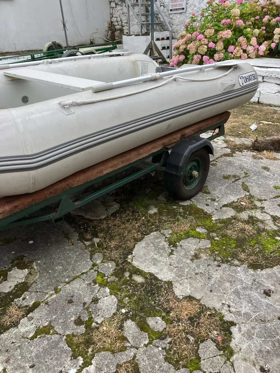 Tohatsu Rib and Trailer. - Image 2