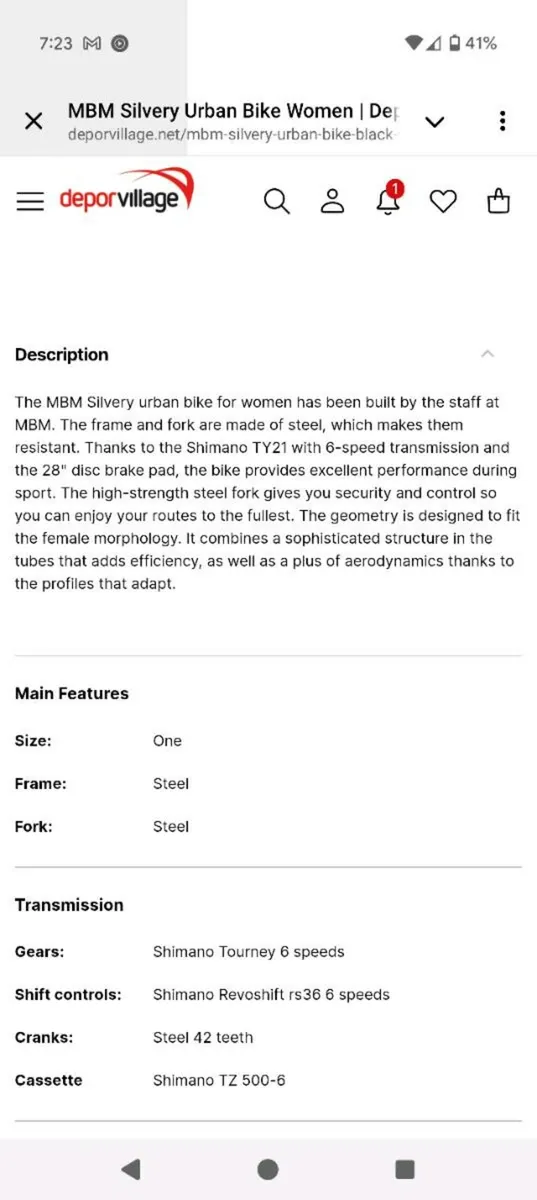Woman bicycle - Image 3