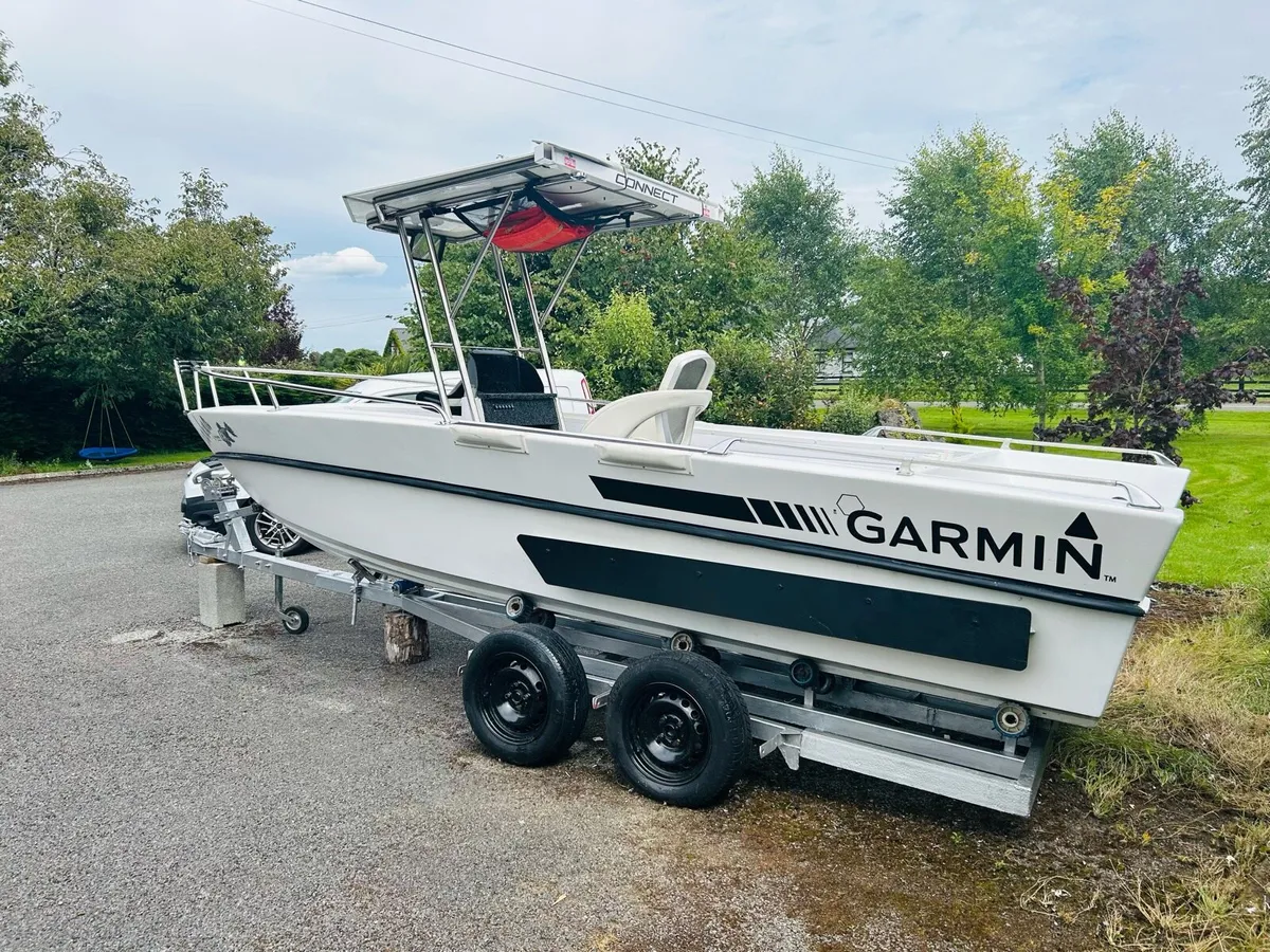 21ft piranha off shore fast fisher - Image 1