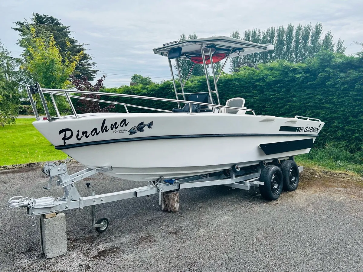 21ft piranha off shore fast fisher - Image 3