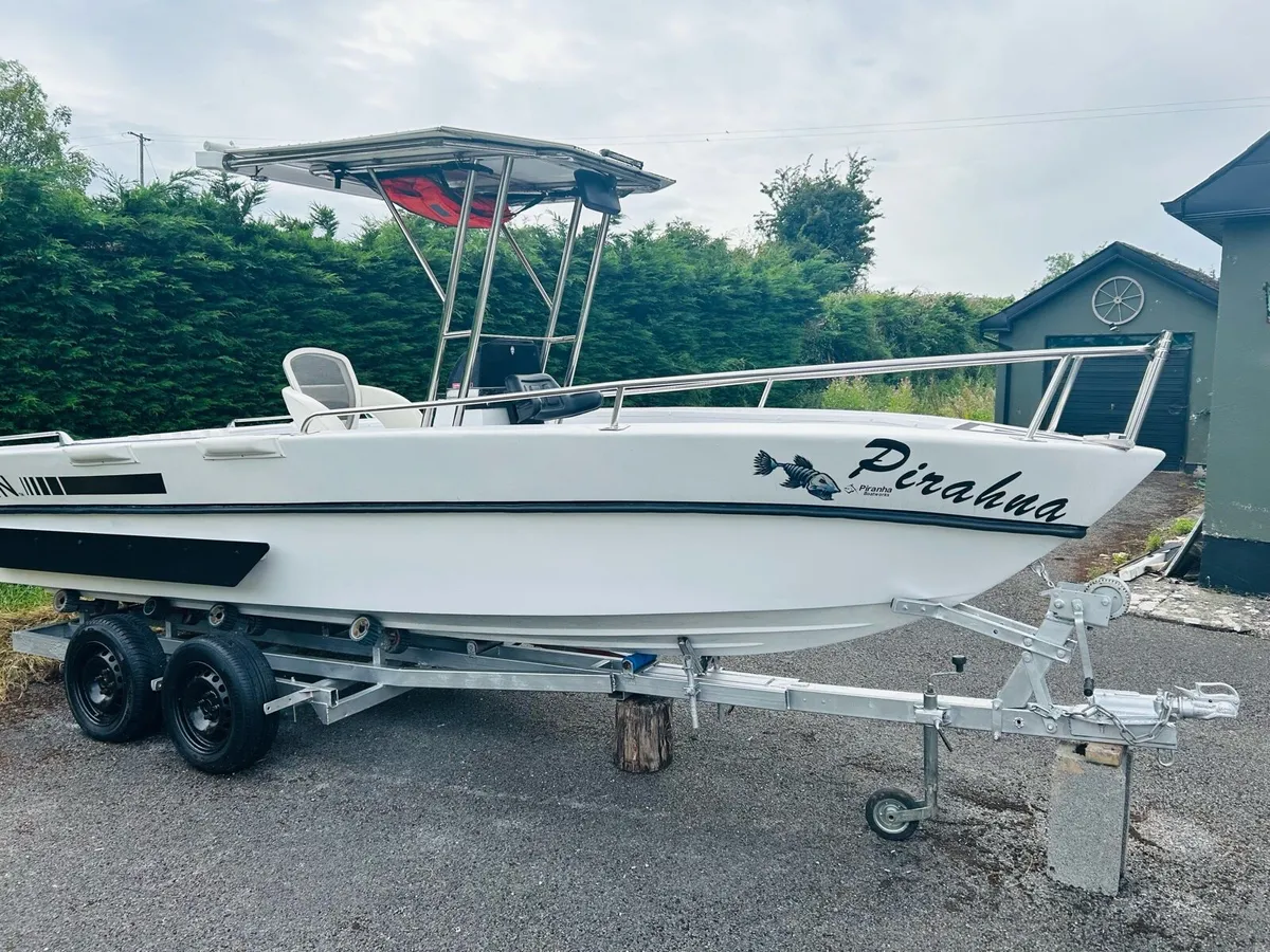 21ft piranha off shore fast fisher - Image 4