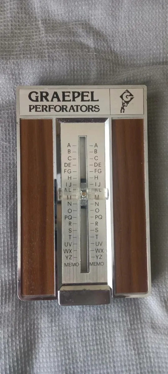 Vintage Japan made flip-open slide address phone - Image 2