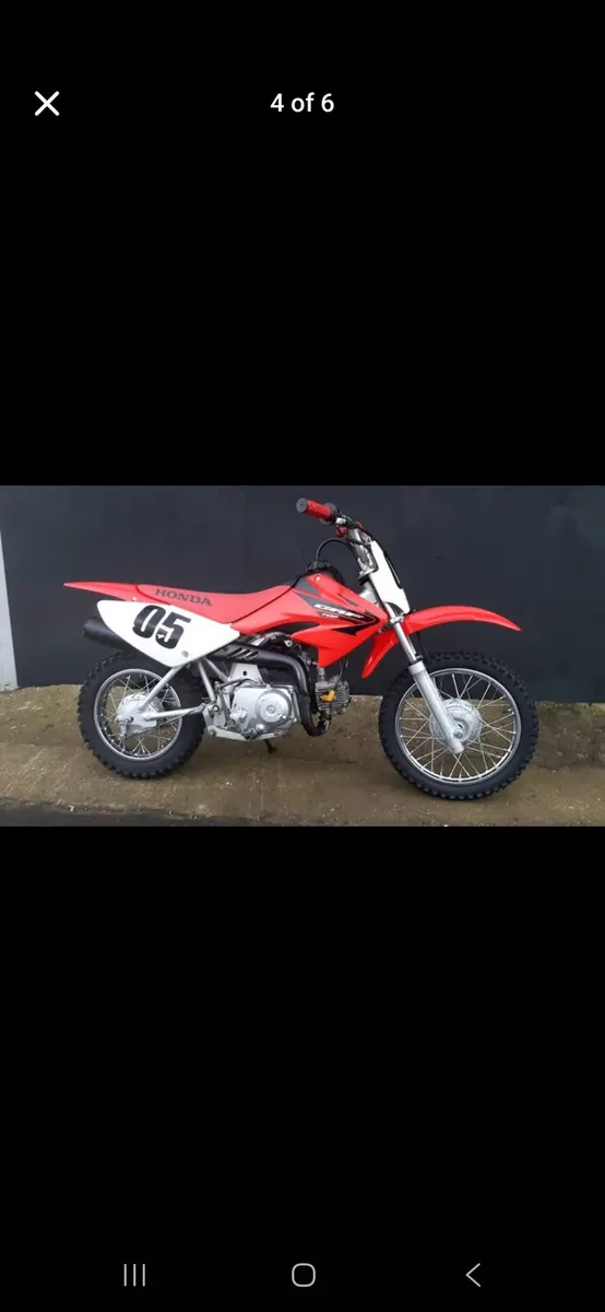 Honda crf70f €1650 no offers - Image 1