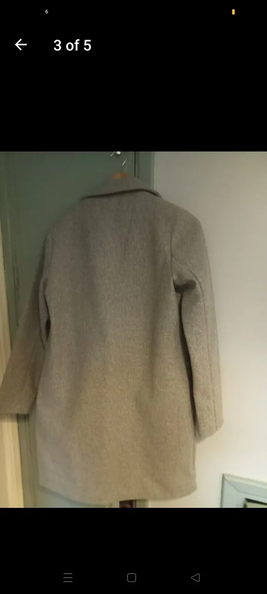 New grey ladies coat size 10 - Image 3