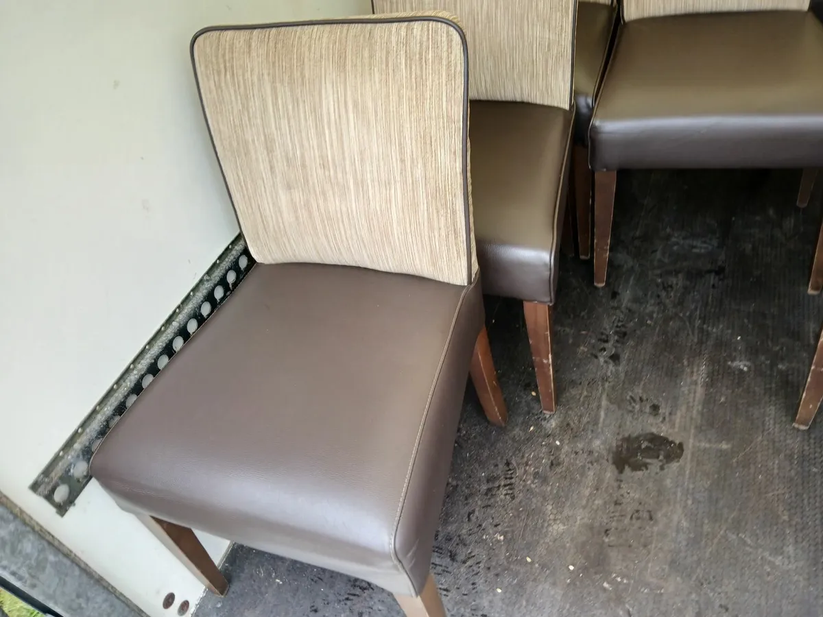 Cafe chairs lot of (12)...delivered - Image 4