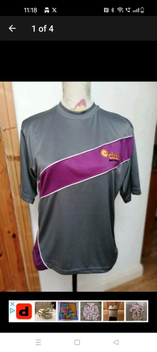 Ladies Sports fitness top new with tags - Image 1
