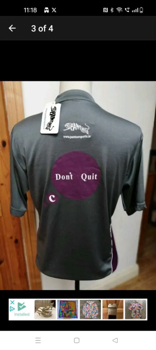 Ladies Sports fitness top new with tags - Image 3