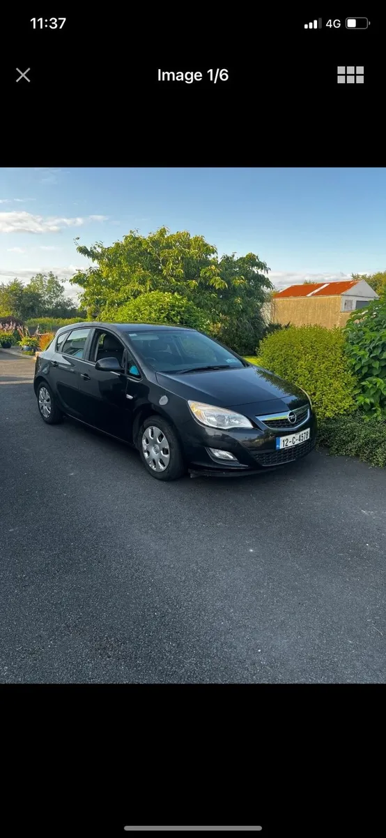 12 opel astra 1.4 petrol - Image 1