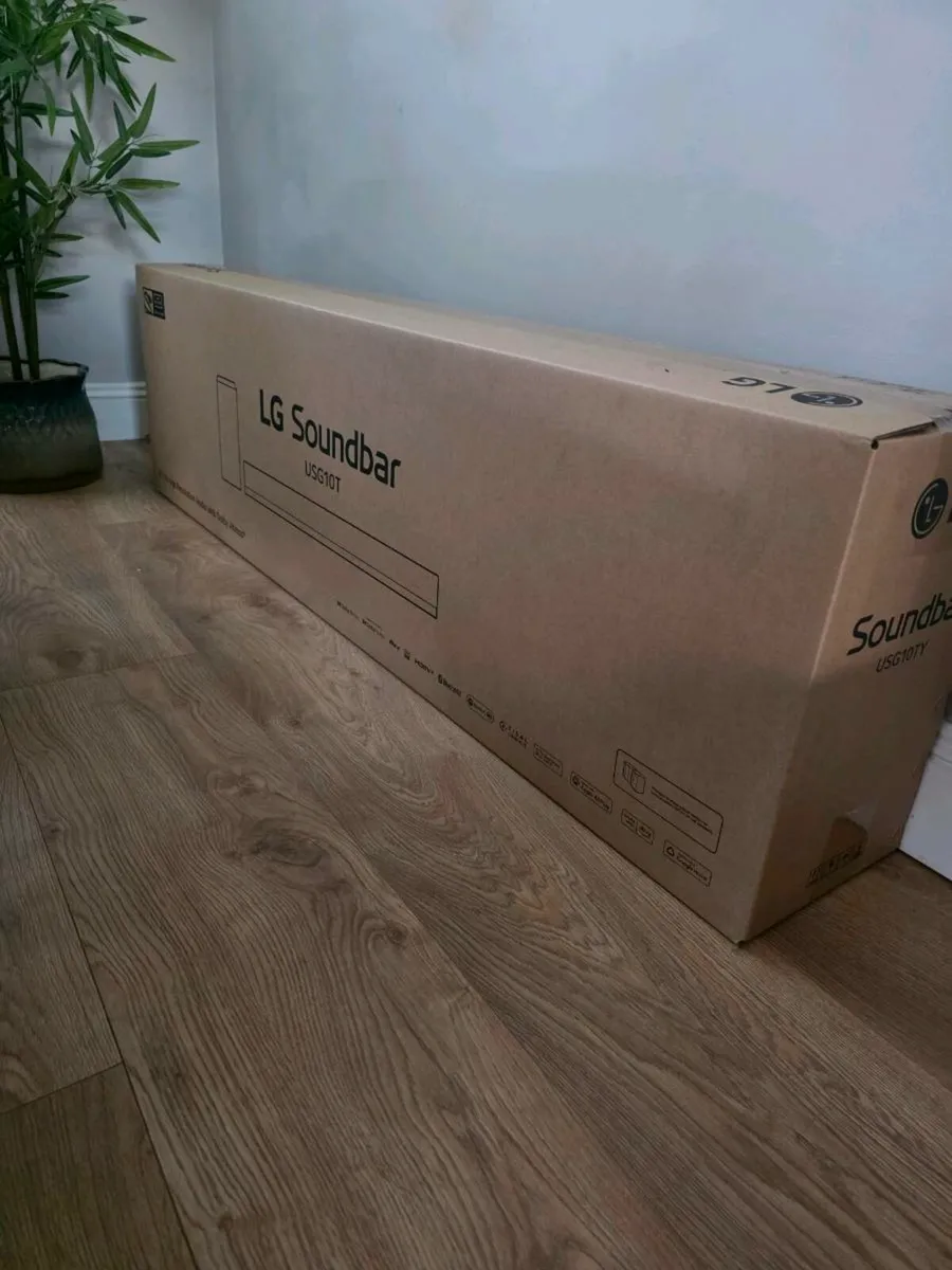 BRAND NEW LG USG10TY Soundbar& Wireless Subwoofer - Image 1