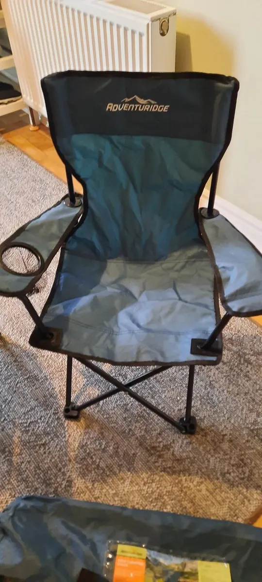 2 kids camping chairs- as new - Image 3