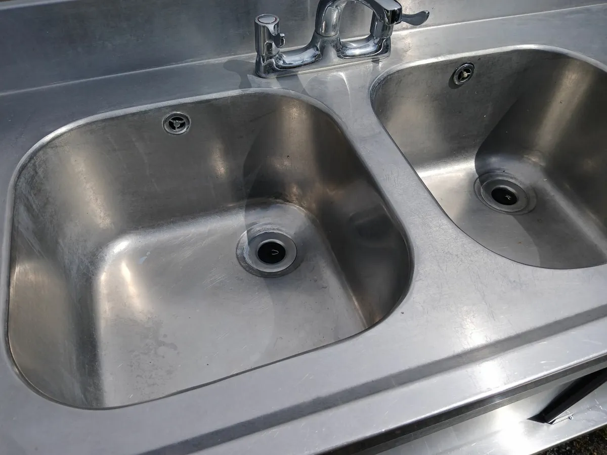 Stainless steel cabbinet sink unit complete delive - Image 3
