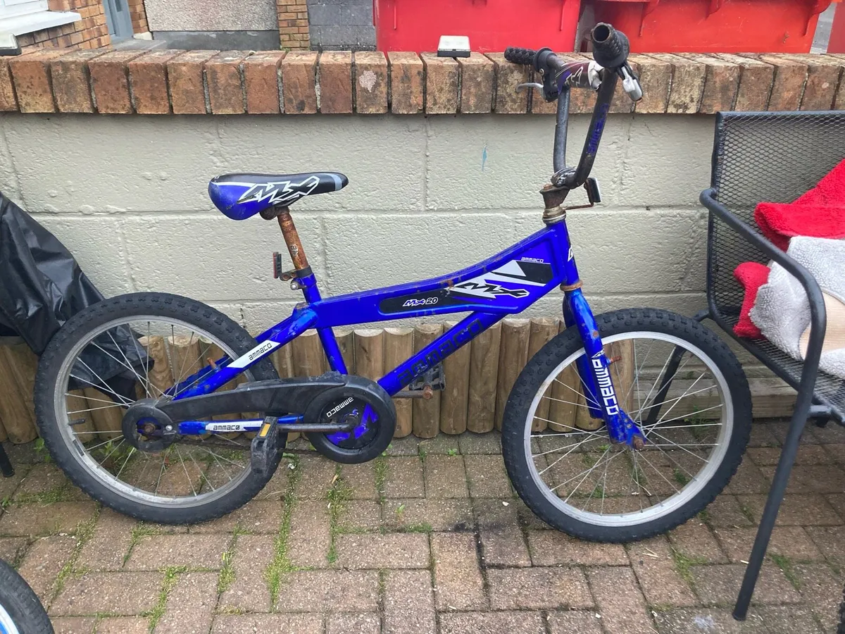 Kids blue BMX