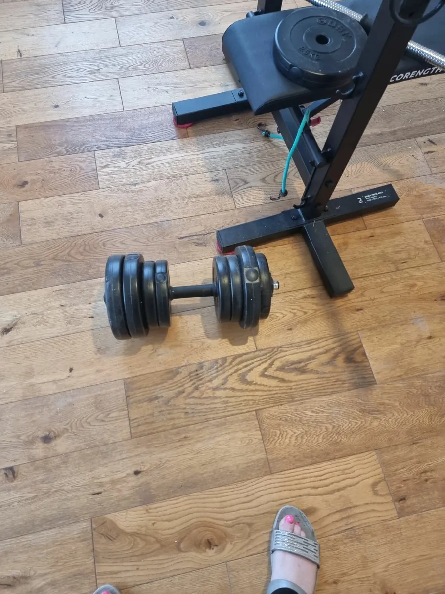 Weights and bench - Image 2