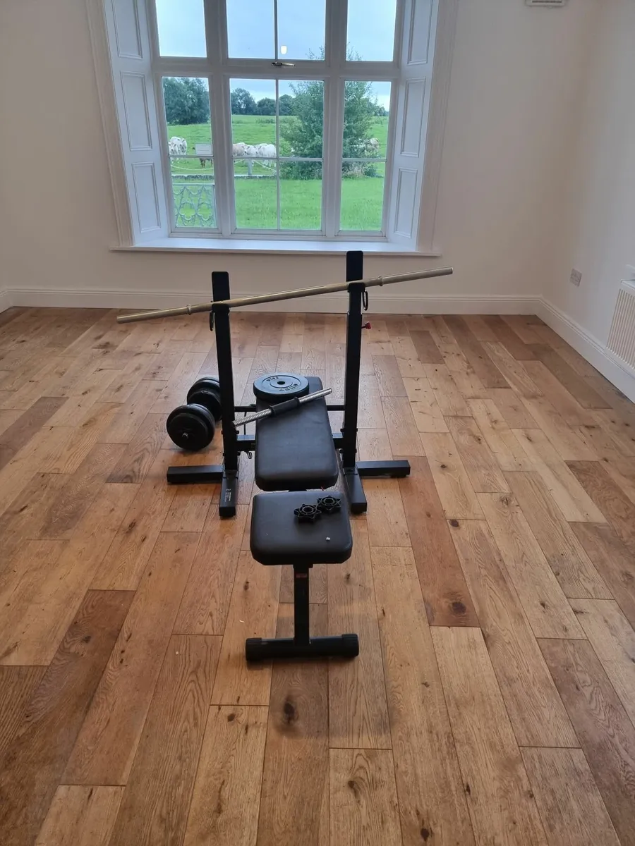 Weights and bench - Image 1
