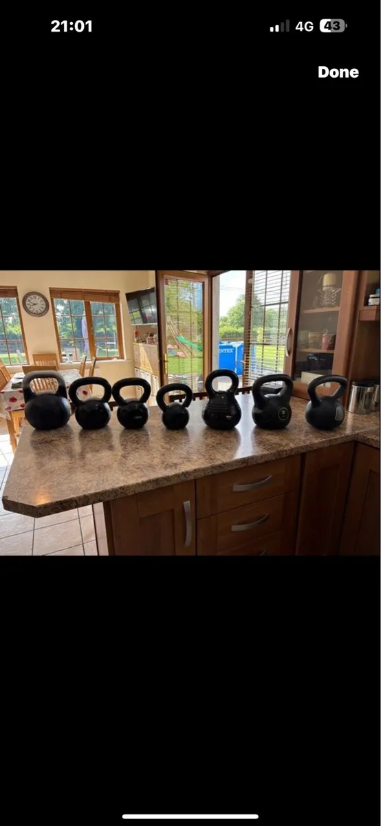 QUALITY LARGE KETTLEBELL COLLECTION!! - Image 1