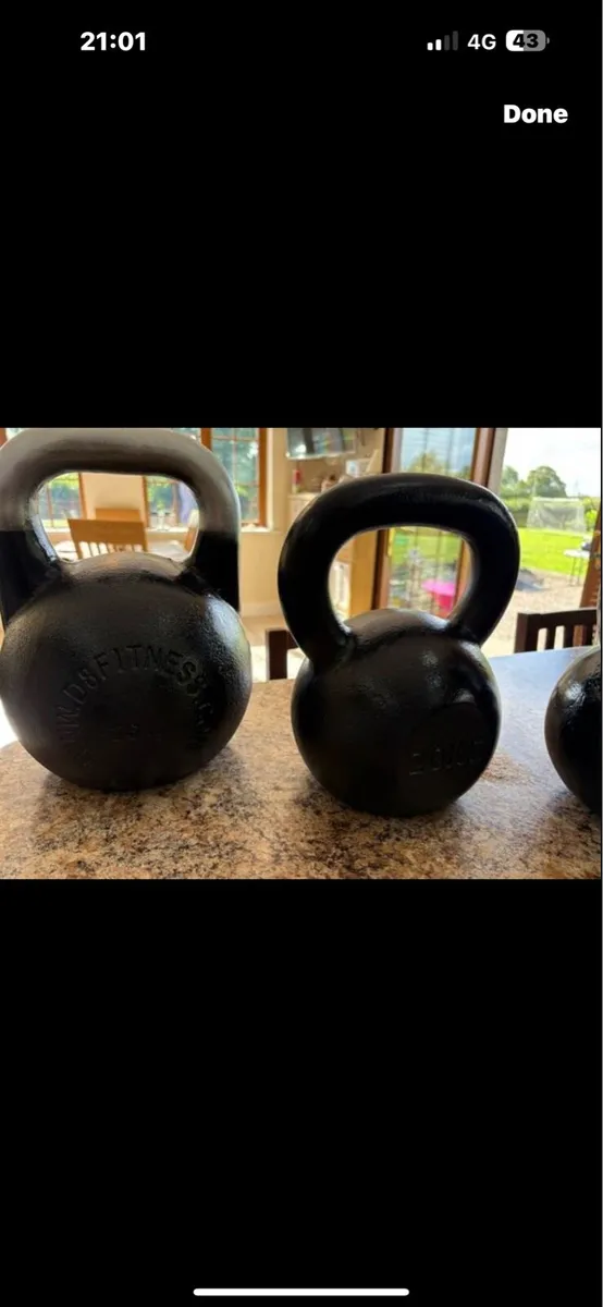QUALITY LARGE KETTLEBELL COLLECTION!! - Image 2