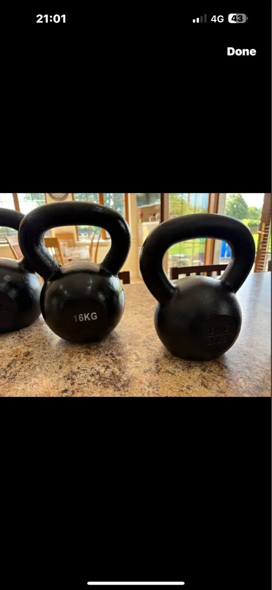 QUALITY LARGE KETTLEBELL COLLECTION!! - Image 3