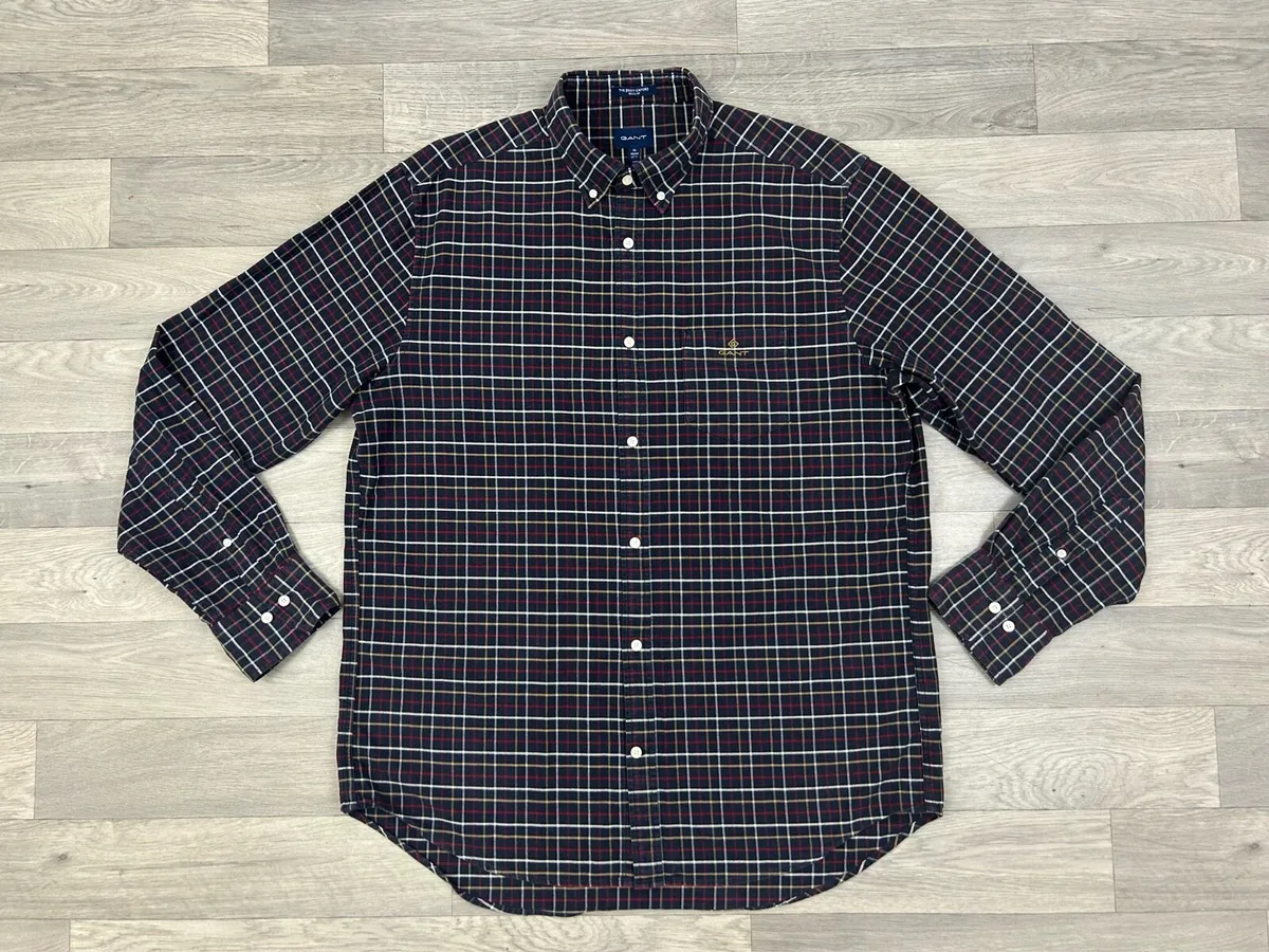 Gant Beefy Oxford Check Shirt Mens XL - Image 1