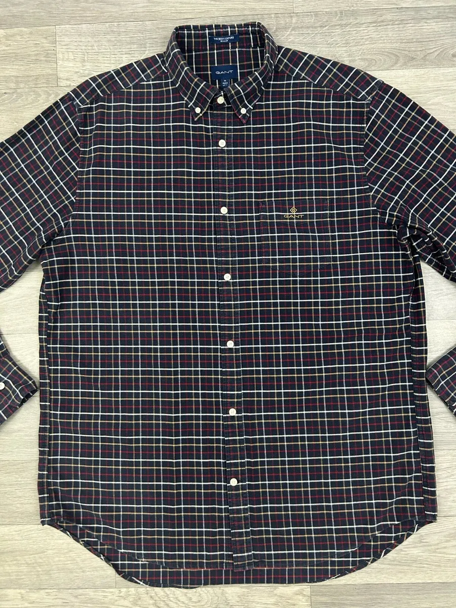 Gant Beefy Oxford Check Shirt Mens XL - Image 2