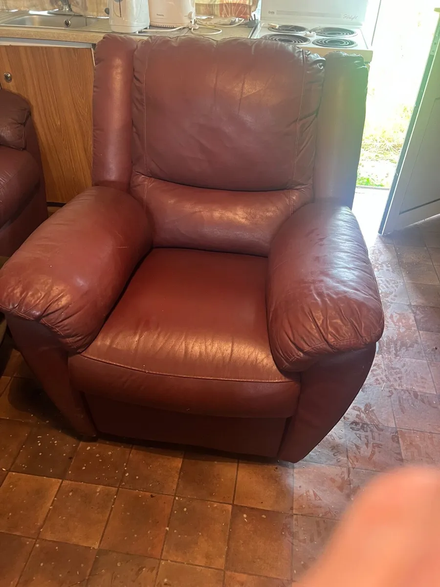 3 piece recliner sofa set - Image 2