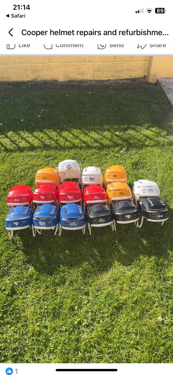 🚨 WANTED 🚨 old hurling helmet replicas - Image 2
