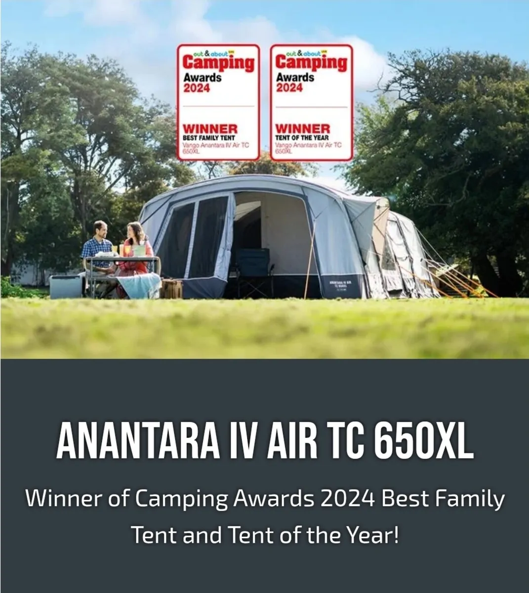 ANANTARA IV AIR 650XL
Tent with every extra - Image 3