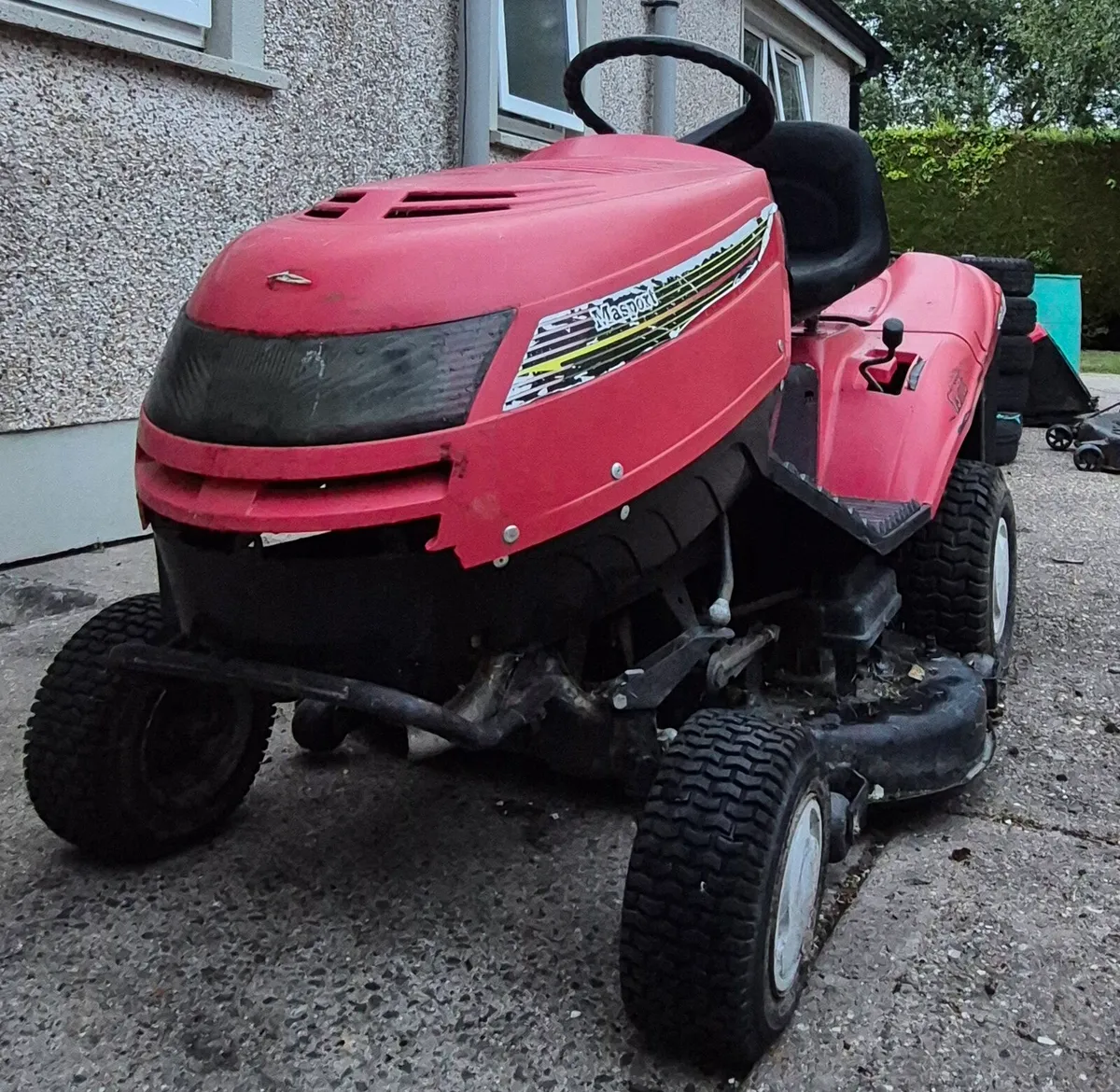 Masport Ride On Lawnmower - Image 2