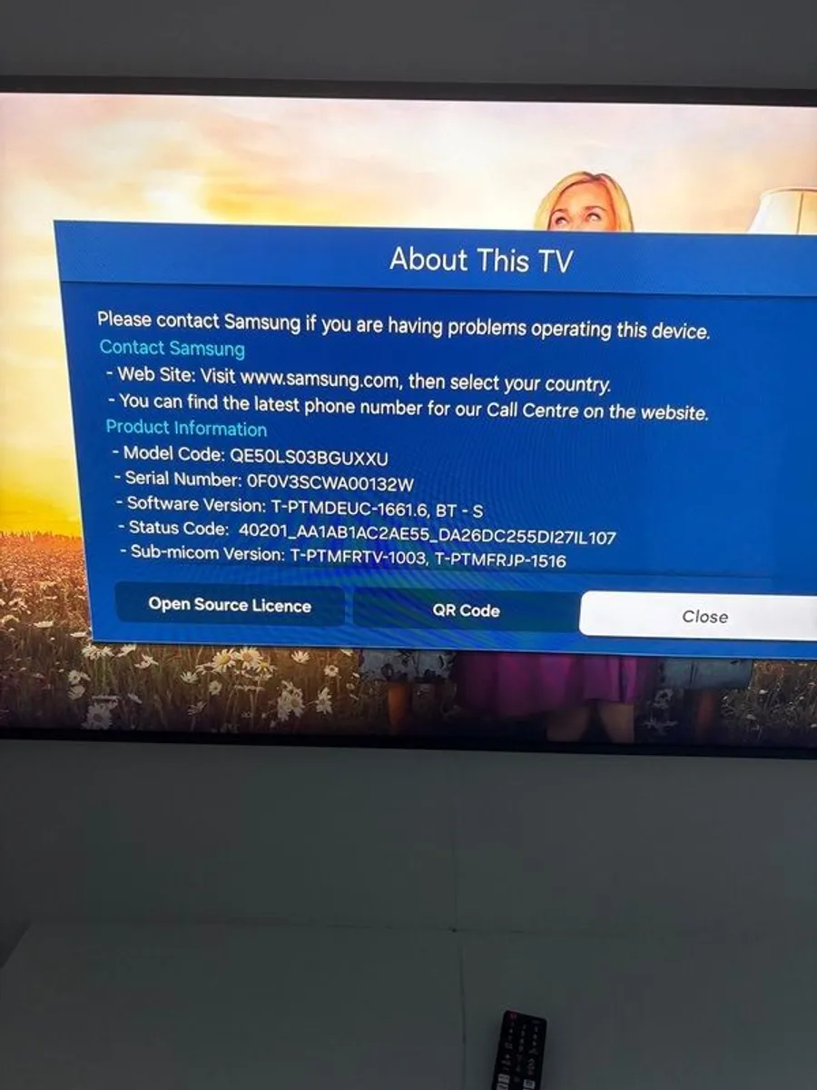 Samsung 50 inch Frame TV - Image 3