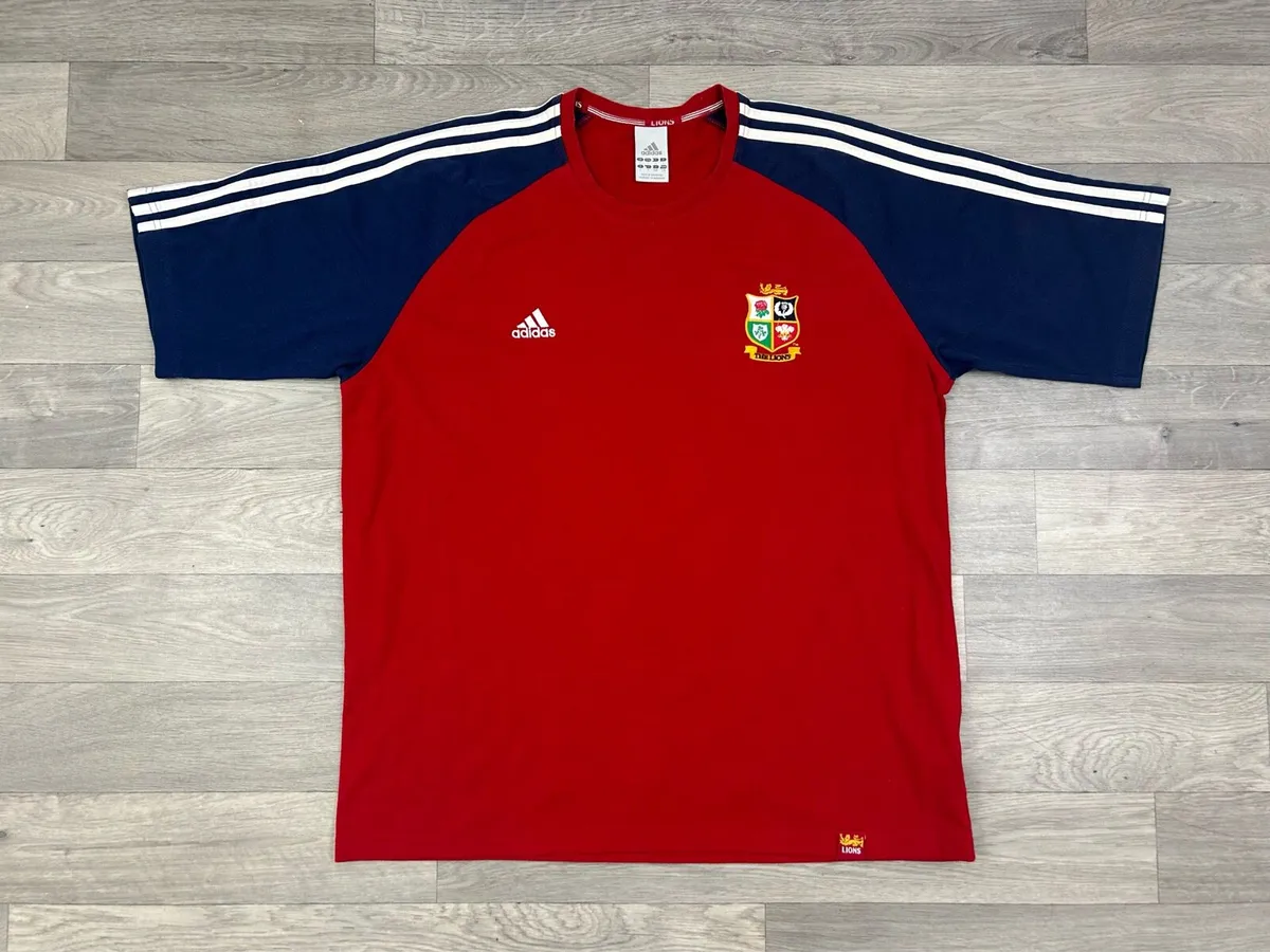 Vintage 2005 Adidas British & Irish Lions T-Shirt - Image 1